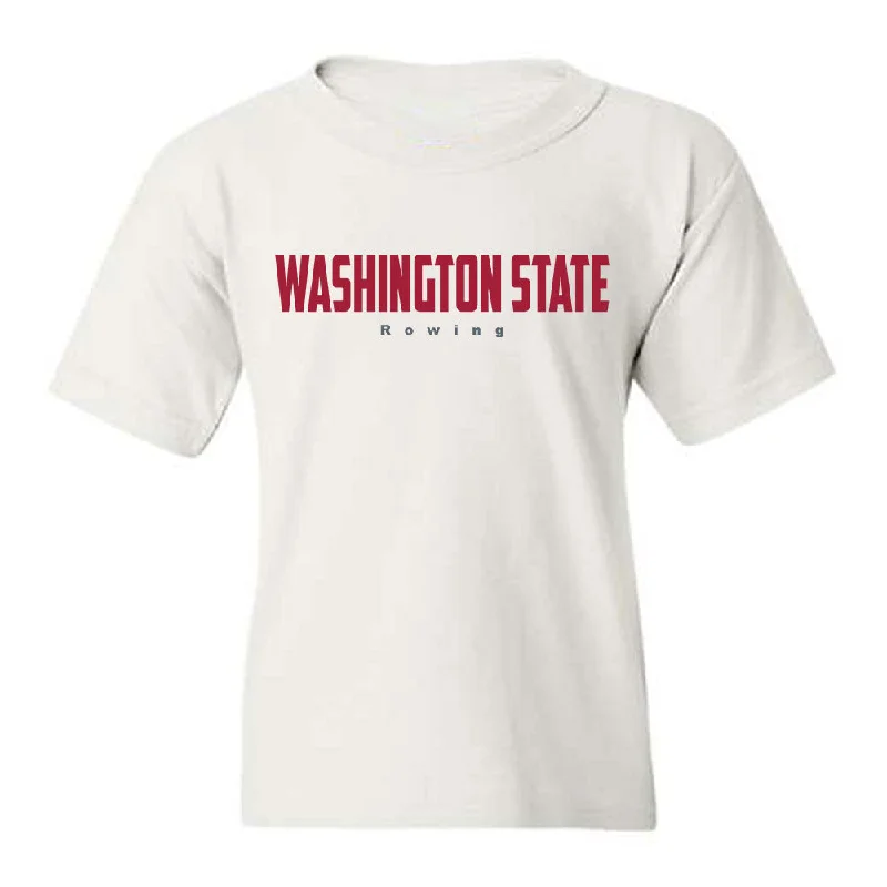 WSU - NCAA Women's Rowing : Sara Torres - Classic Shersey Youth T-Shirt-- Solid Print Embellished WSU - NCAA Women's Rowing : Sara Torres - Classic Shersey Youth T-Shirt-- Solid Print Embellished