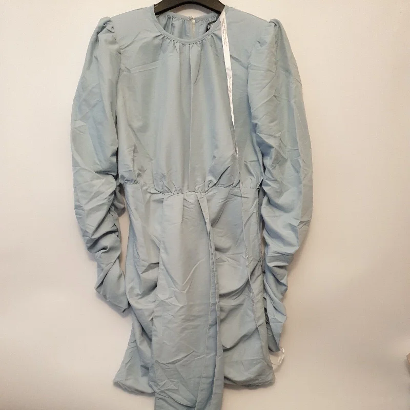 Missguided Ruched Siv Drape Mini Dress Blue Uk 16 ****Ref V99 Fashionable Mini Dress with Pockets Missguided Ruched Siv Drape Mini Dress Blue Uk 16 ****Ref V99 Fashionable Mini Dress with Pockets