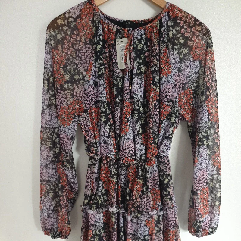 River Island Floral Print Tiered Mini Dress Black Uk12****Ref V360 Stylish Short Sleeve Mini Dress River Island Floral Print Tiered Mini Dress Black Uk12****Ref V360 Stylish Short Sleeve Mini Dress