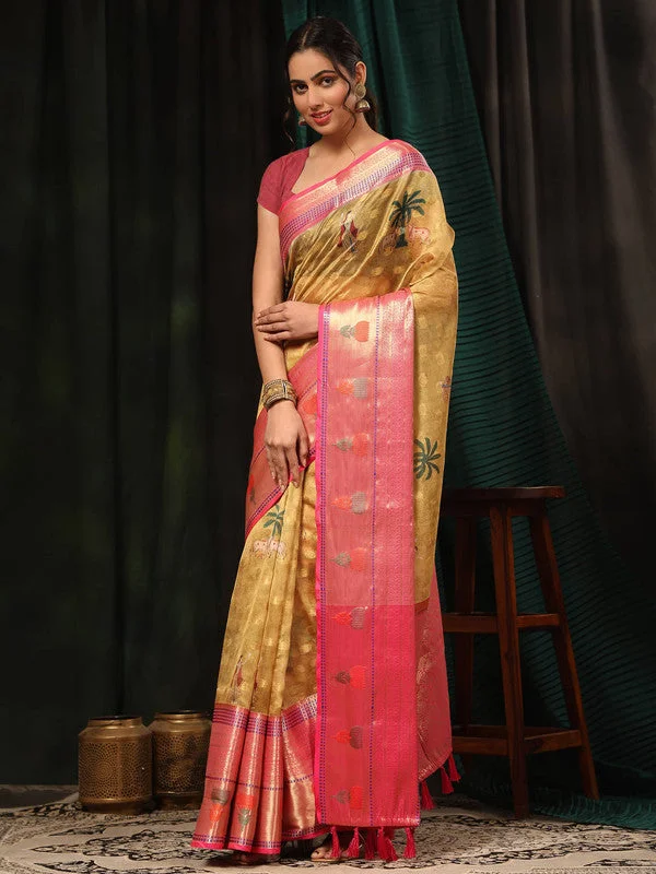 Mustard Art Silk Digital Print Floral Saree with Unstitched Blouse - Hiral Fashion Lightweight Floral Blouse Mustard Art Silk Digital Print Floral Saree with Unstitched Blouse - Hiral Fashion Lightweight Floral Blouse