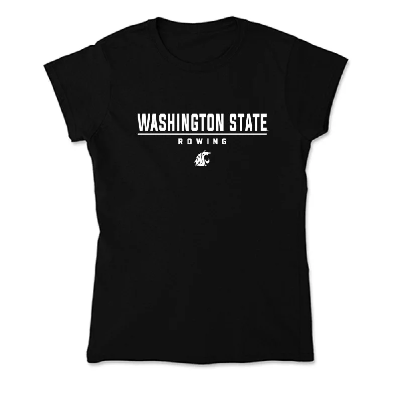 WSU - NCAA Women's Rowing : Sara Torres - Soft Style Women’s T-Shirt-- Cotton Fabric Linen Fabric Terry Fabric WSU - NCAA Women's Rowing : Sara Torres - Soft Style Women’s T-Shirt-- Cotton Fabric Linen Fabric Terry Fabric
