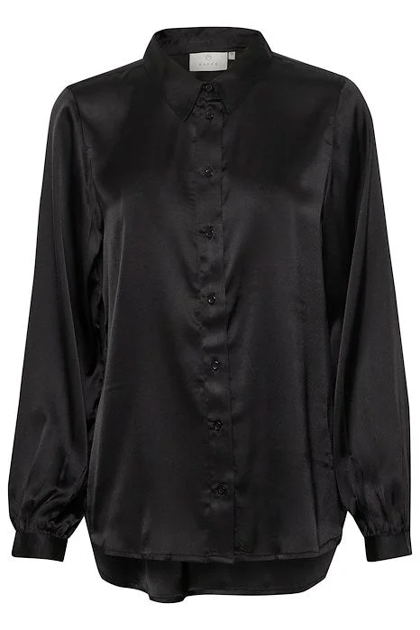 Kaffe Randia shirt-- Fitted T-Shirt Seamless Stretchy