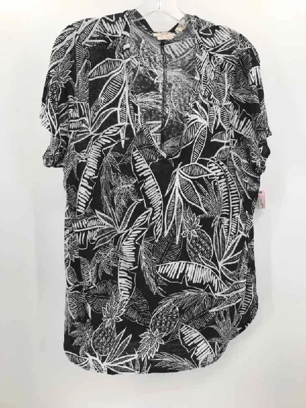 Pre-Owned Christian Siriano Black Size 2X Printed T-shirt-- Terry Blend Velvet Blend Canvas Blend Pre-Owned Christian Siriano Black Size 2X Printed T-shirt-- Terry Blend Velvet Blend Canvas Blend