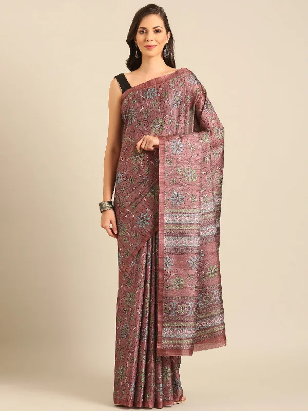 Women Burgundy Cotton Saree With Un Stitched Blouse - Aanika Versatile Layering Blouse Women Burgundy Cotton Saree With Un Stitched Blouse - Aanika Versatile Layering Blouse