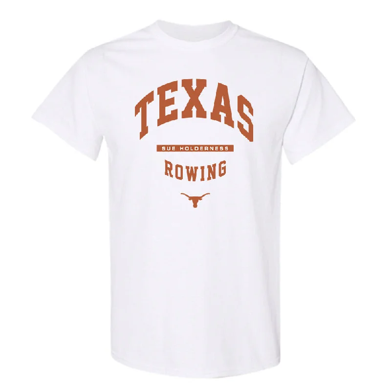 Texas - NCAA Women's Rowing : Sue Holderness - Classic Fashion Shersey T-Shirt-- Anti-Pilling Machine Wash Handmade