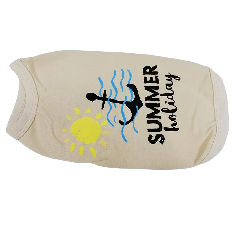 Maxbell Maxbell Summer Pet Dog Puppy Cat Clothes Cotton Vest T Shirt Tops Pet Apparel 4# S-- Chenille Fabric Brocade Fabric Lace Fabric Maxbell Maxbell Summer Pet Dog Puppy Cat Clothes Cotton Vest T Shirt Tops Pet Apparel 4# S-- Chenille Fabric Brocade Fabric Lace Fabric