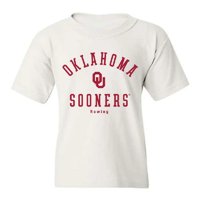 Oklahoma - NCAA Women's Rowing : Liza Pfeil - Classic Shersey Youth T-Shirt-- Fitted T-Shirt Seamless Stretchy Oklahoma - NCAA Women's Rowing : Liza Pfeil - Classic Shersey Youth T-Shirt-- Fitted T-Shirt Seamless Stretchy
