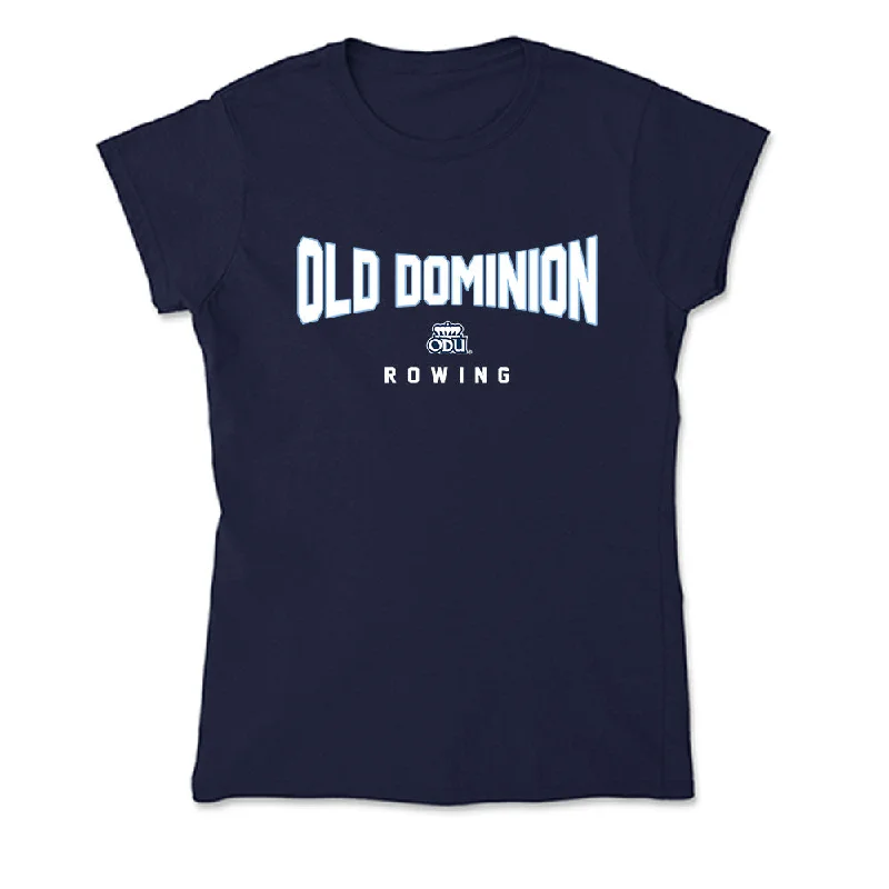 Old Dominion - NCAA Women's Rowing : Gabriella Barnard - Soft Style Women’s T-Shirt -- Basic T-Shirt Crew Neck Short Sleeve Old Dominion - NCAA Women's Rowing : Gabriella Barnard - Soft Style Women’s T-Shirt -- Basic T-Shirt Crew Neck Short Sleeve