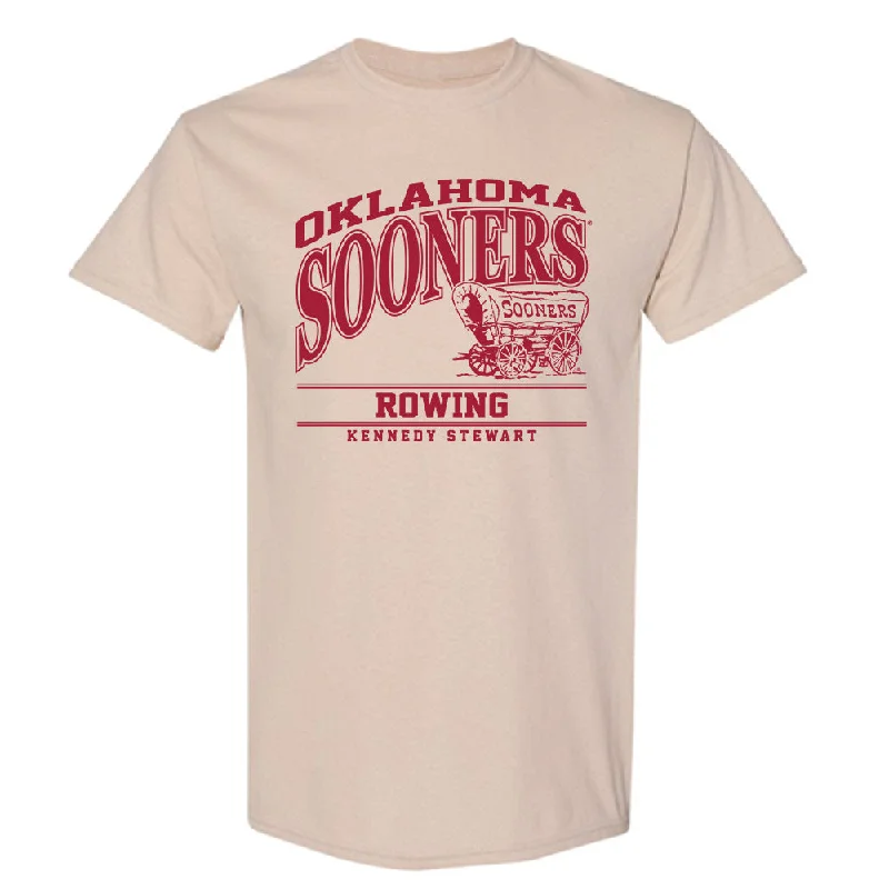 Oklahoma - NCAA Women's Rowing : Kennedy Stewart - Classic Fashion Shersey T-Shirt-- Anti-Shrink Durable Soft Oklahoma - NCAA Women's Rowing : Kennedy Stewart - Classic Fashion Shersey T-Shirt-- Anti-Shrink Durable Soft