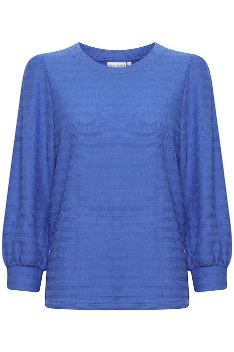 Pulz Jane 3/4 T-shirt-- Welt Pockets Slit Pockets Flap Pockets