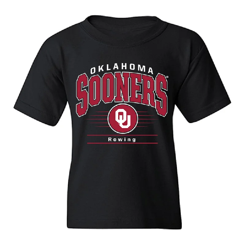 Oklahoma - NCAA Women's Rowing : Kennedy Stewart - Classic Shersey Youth T-Shirt-- Spandex Blend Rayon Blend Denim Blend Oklahoma - NCAA Women's Rowing : Kennedy Stewart - Classic Shersey Youth T-Shirt-- Spandex Blend Rayon Blend Denim Blend