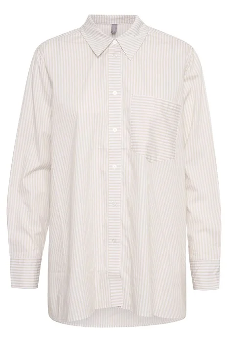 Culture Alexina Shirt-- Spandex Blend Rayon Blend Denim Blend