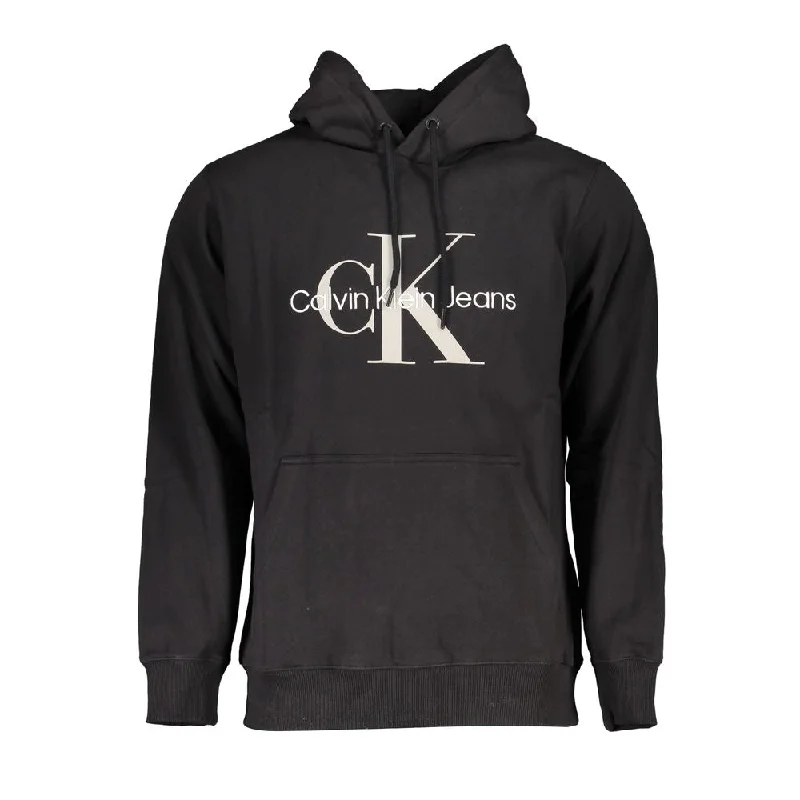 Sleek Organic Cotton Hooded Sweatshirt Hoodie with Half-Zip Sporty Casual