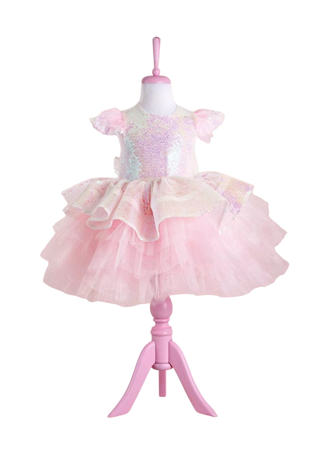 Cara Light Pink Party Dress Tunics Favorite customer