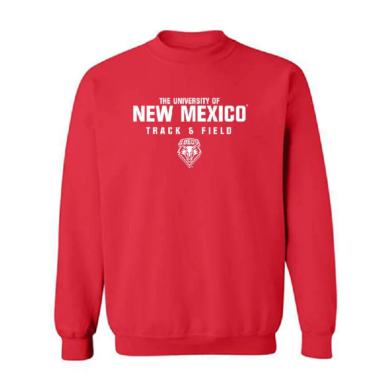 New Mexico - NCAA Women's Track & Field : Laylah Lawson - Classic Shersey Crewneck Sweatshirt Hoodie Dress Longline Feminine New Mexico - NCAA Women's Track & Field : Laylah Lawson - Classic Shersey Crewneck Sweatshirt Hoodie Dress Longline Feminine