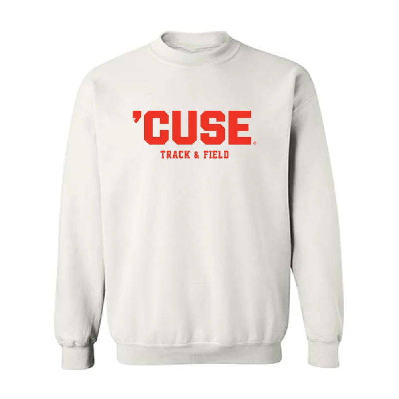 Syracuse - NCAA Women's Track & Field : Blake Parker - Classic Shersey Crewneck Sweatshirt Hoodie with Rolled Sleeves Casual Relaxed Syracuse - NCAA Women's Track & Field : Blake Parker - Classic Shersey Crewneck Sweatshirt Hoodie with Rolled Sleeves Casual Relaxed