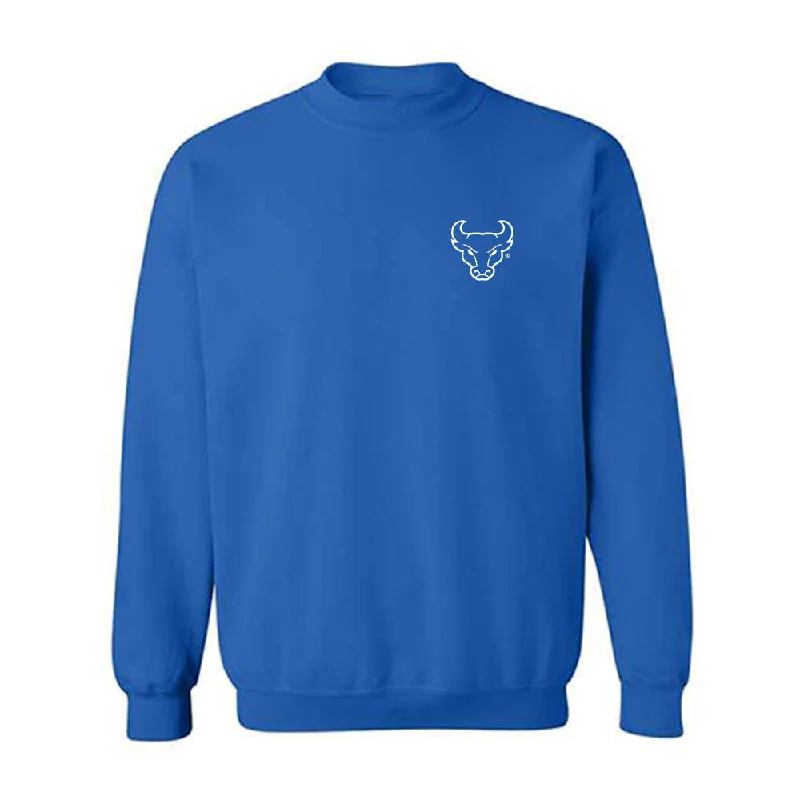 Buffalo - NCAA Women's Track & Field : Amari Hall - Crewneck Sweatshirt Hoodie with Sequins Glamorous Eye-catching Buffalo - NCAA Women's Track & Field : Amari Hall - Crewneck Sweatshirt Hoodie with Sequins Glamorous Eye-catching