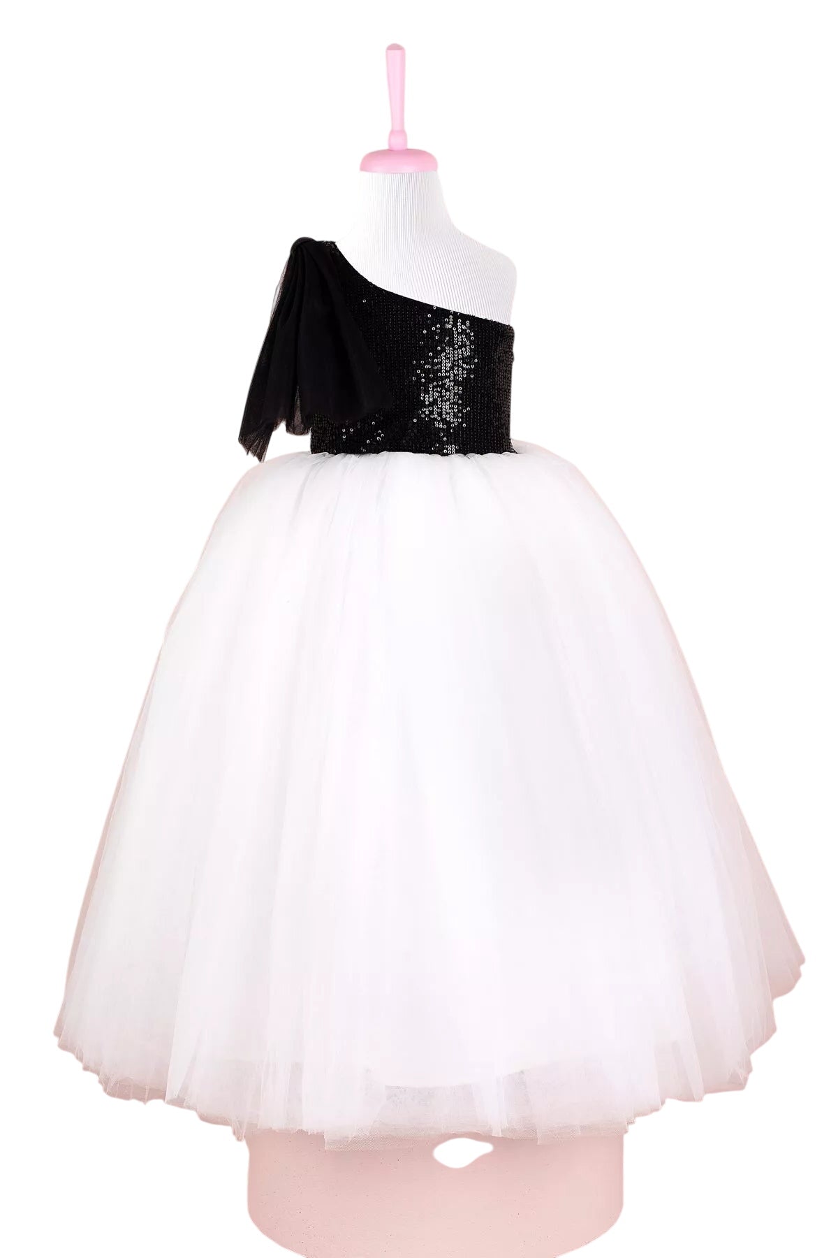 Amy Black & White Party Dress Tunics Sophisticated sleek