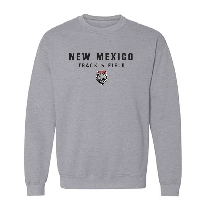 New Mexico - NCAA Women's Track & Field : Laylah Lawson - Classic Shersey Crewneck Sweatshirt Hoodie with Hem Patch Decorative Personalized New Mexico - NCAA Women's Track & Field : Laylah Lawson - Classic Shersey Crewneck Sweatshirt Hoodie with Hem Patch Decorative Personalized