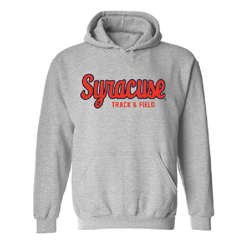 Syracuse - NCAA Women's Track & Field : Olivia Etienvre - Classic Shersey Hooded Sweatshirt Hoodie with Drawcord Adjustable Secure Syracuse - NCAA Women's Track & Field : Olivia Etienvre - Classic Shersey Hooded Sweatshirt Hoodie with Drawcord Adjustable Secure