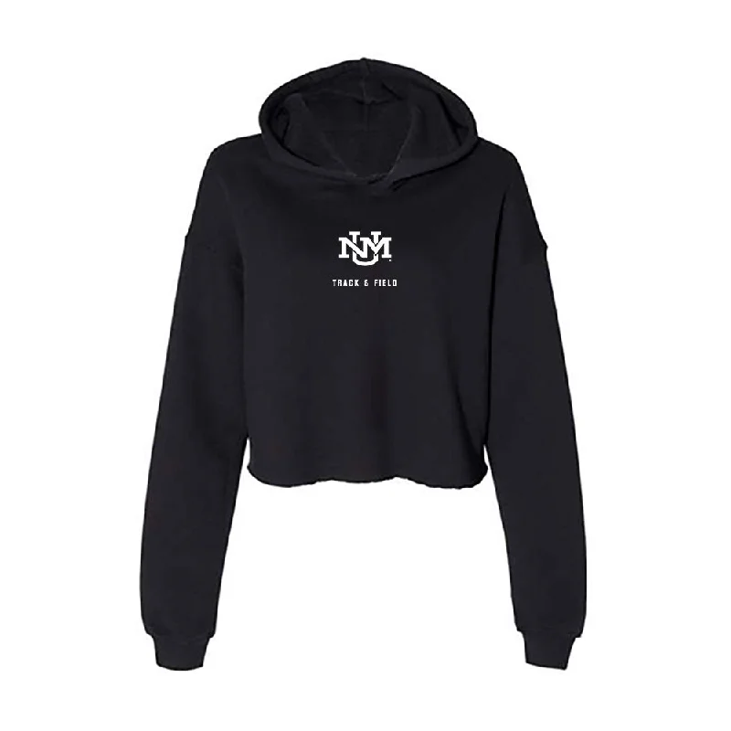 New Mexico - NCAA Women's Track & Field : Laylah Lawson - Women's Crop Fleece Hoodie Hoodie with High-Low Hem Asymmetrical Trendy New Mexico - NCAA Women's Track & Field : Laylah Lawson - Women's Crop Fleece Hoodie Hoodie with High-Low Hem Asymmetrical Trendy