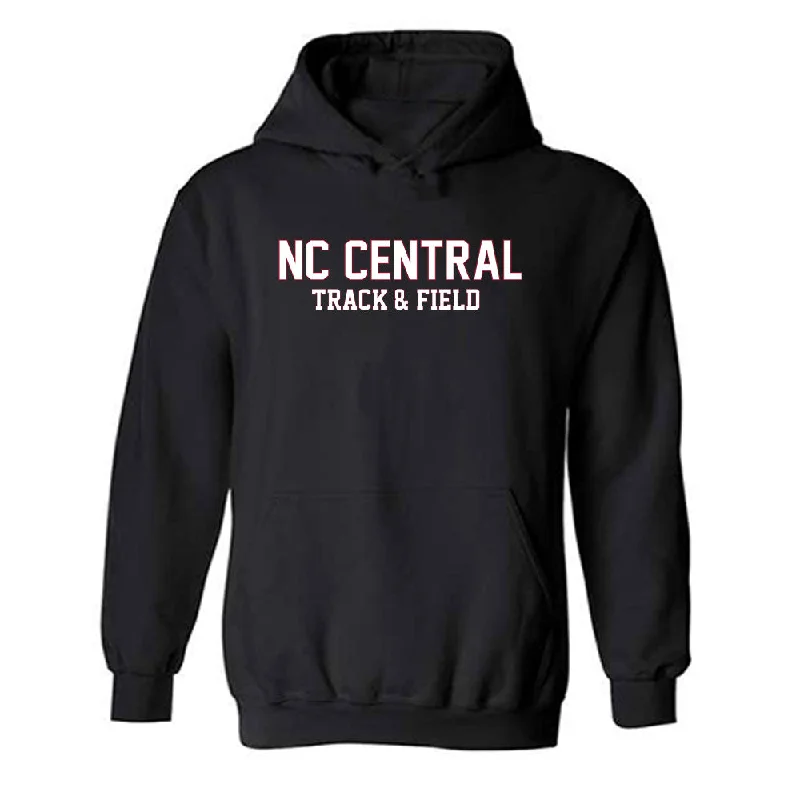 NCCU - NCAA Women's Track & Field : Laila Jackson - Replica Shersey Hooded Sweatshirt Hoodie with Illustration Artistic Creative NCCU - NCAA Women's Track & Field : Laila Jackson - Replica Shersey Hooded Sweatshirt Hoodie with Illustration Artistic Creative