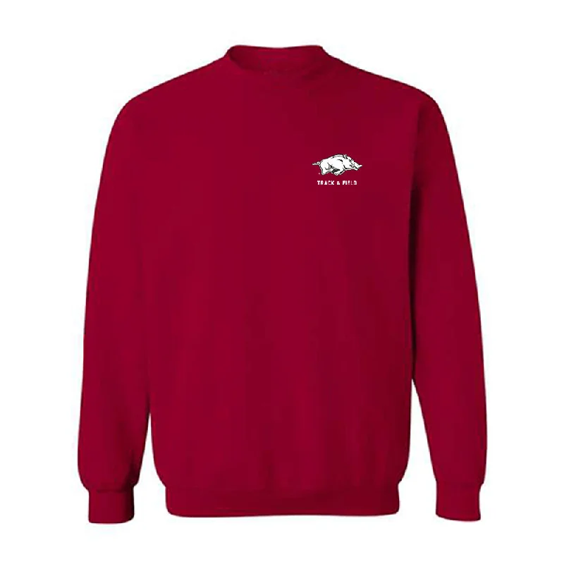Arkansas - NCAA Women's Track & Field : Morgan Kirkland - Classic Shersey Crewneck Sweatshirt Hoodie with Thumb Holes Functional Cozy Arkansas - NCAA Women's Track & Field : Morgan Kirkland - Classic Shersey Crewneck Sweatshirt Hoodie with Thumb Holes Functional Cozy