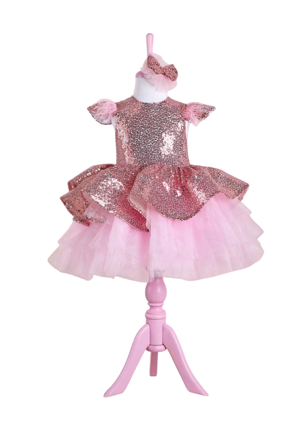 Cara Rose Gold Party Dress Tunics Recommended stylist