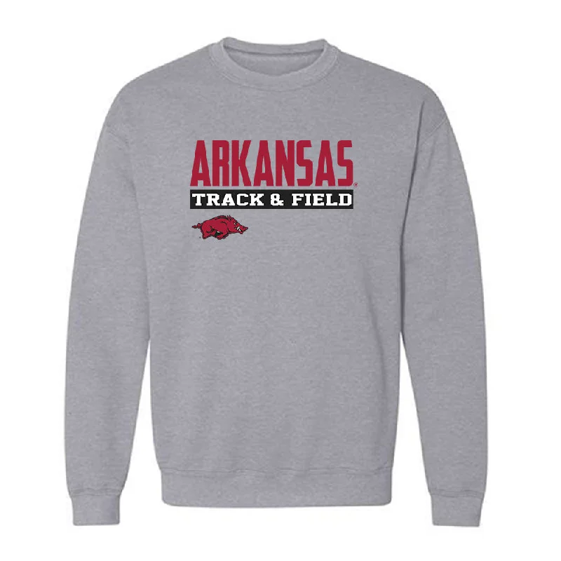 Arkansas - NCAA Women's Track & Field : Ariane Linton - Classic Fashion Shersey Crewneck Sweatshirt Hoodie with Slim Fit Tailored Modern Arkansas - NCAA Women's Track & Field : Ariane Linton - Classic Fashion Shersey Crewneck Sweatshirt Hoodie with Slim Fit Tailored Modern