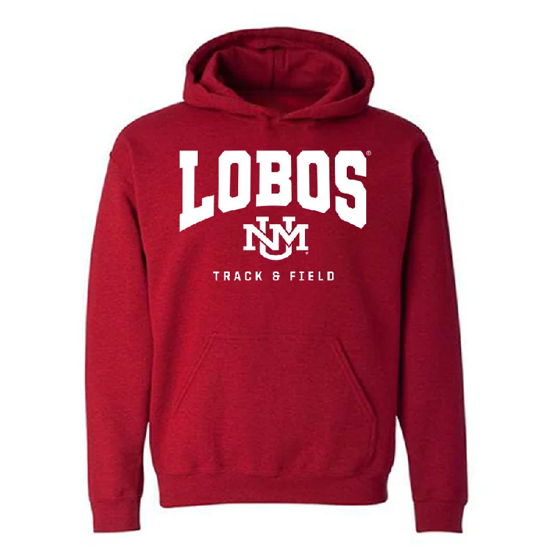 New Mexico - NCAA Women's Track & Field : Laylah Lawson - Classic Fashion Shersey Hooded Sweatshirt Hoodie with Hem Drawcord Adjustable Customizable New Mexico - NCAA Women's Track & Field : Laylah Lawson - Classic Fashion Shersey Hooded Sweatshirt Hoodie with Hem Drawcord Adjustable Customizable