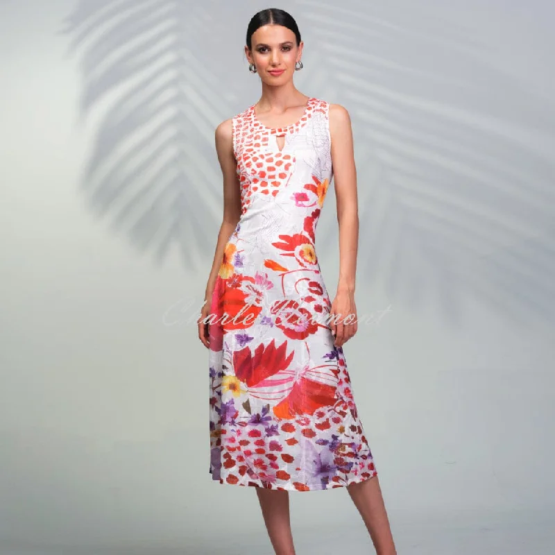 Alison Sheri Floral Print Dress - Style A45135 Tunics Custom made