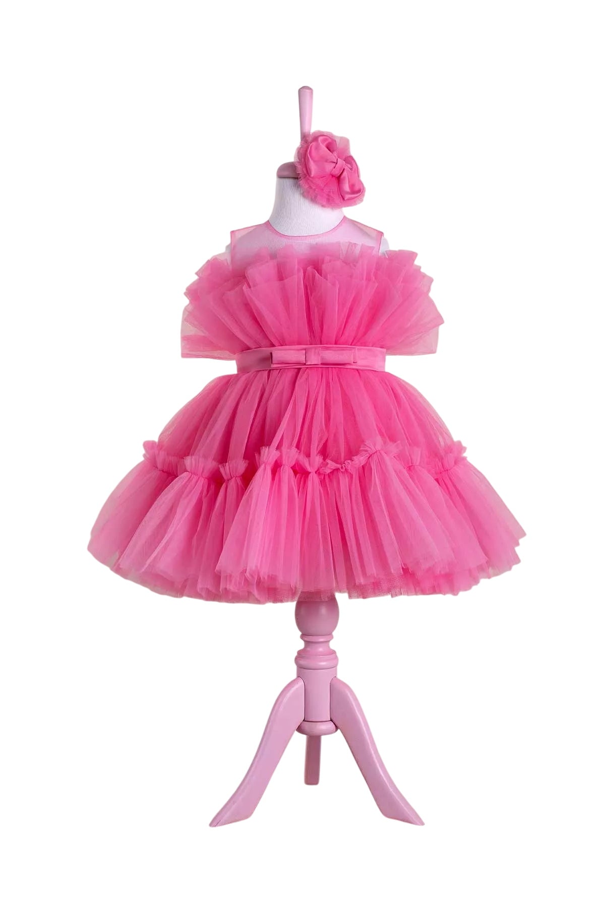 Diana Pink Party Dress Tunics Winter warm