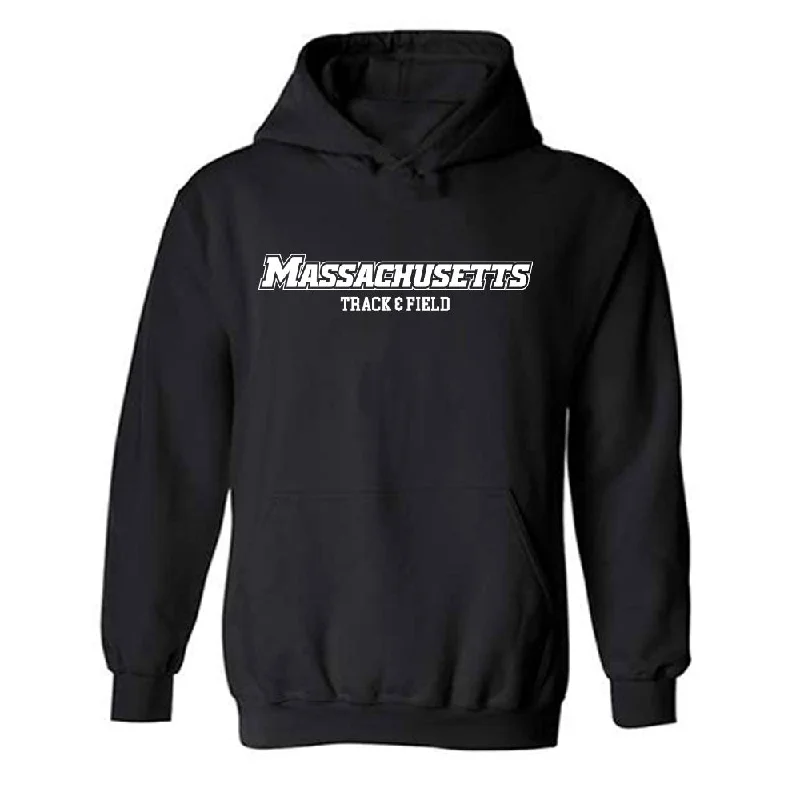 UMass - NCAA Women's Track & Field : Diamani Canuto - Classic Shersey Hooded Sweatshirt Hoodie with Front Slit Layering Stylish UMass - NCAA Women's Track & Field : Diamani Canuto - Classic Shersey Hooded Sweatshirt Hoodie with Front Slit Layering Stylish