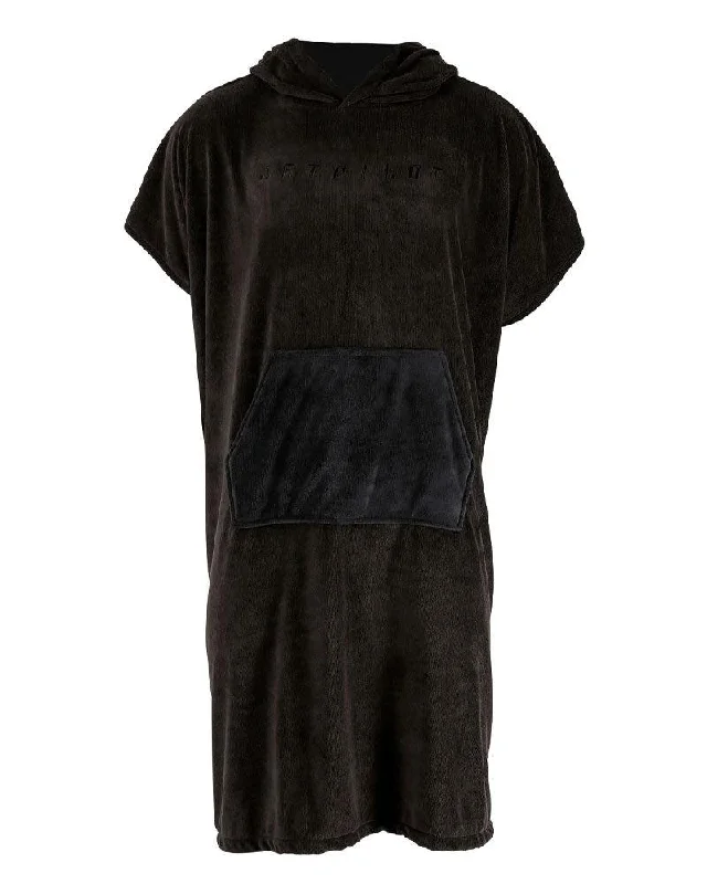 Jetpilot Venture Hoodie Towel Hoodie with High-Low Hem Asymmetrical Trendy