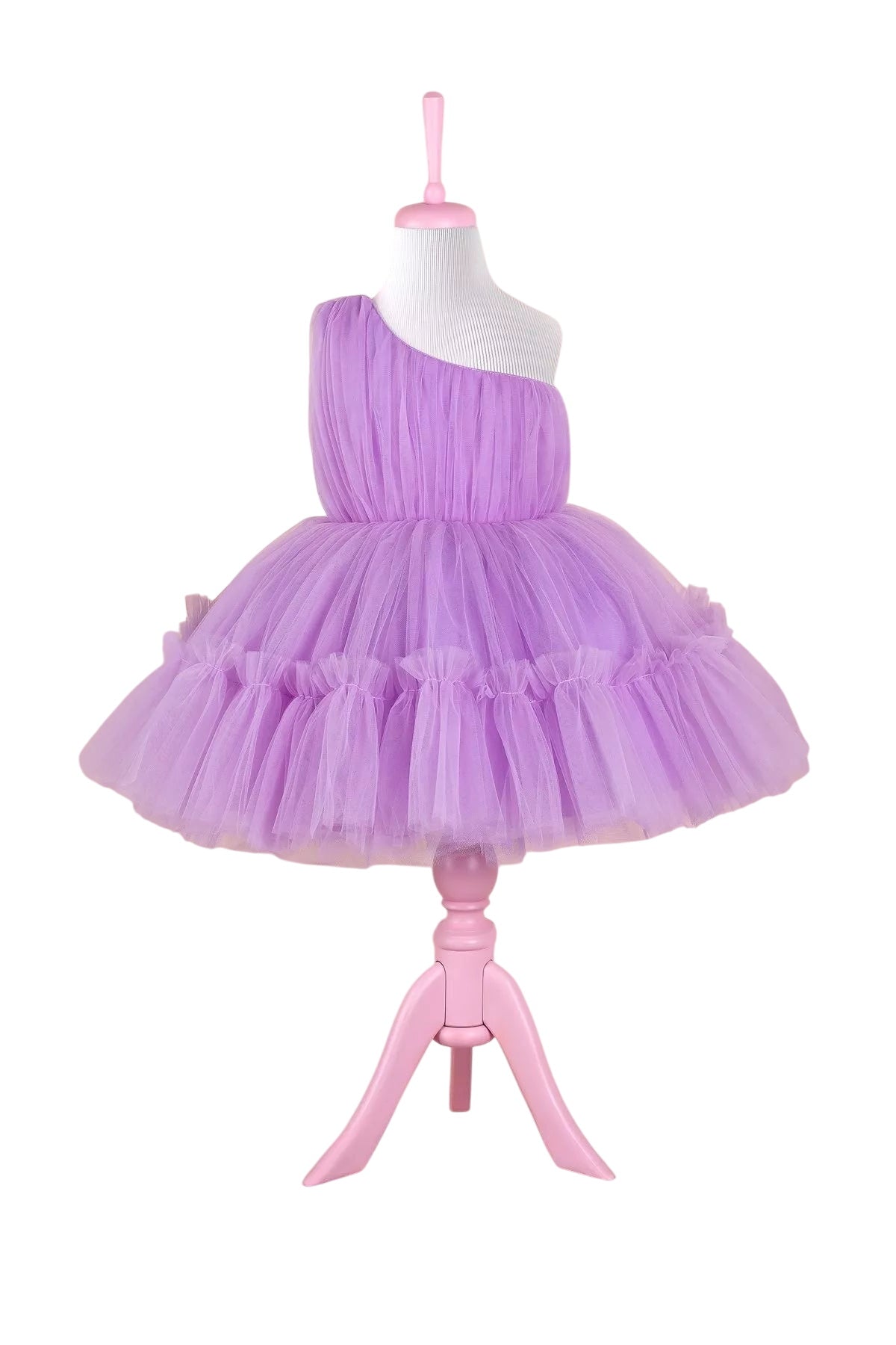 Felicity Lilac Party Dress Tunics Silk luxurious