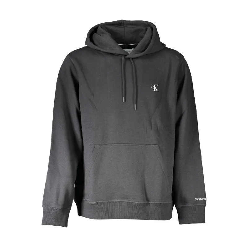 Sleek Hooded Sweatshirt With Central Pocket Hoodie with Hem Embroidery Detailed Premium Sleek Hooded Sweatshirt With Central Pocket Hoodie with Hem Embroidery Detailed Premium