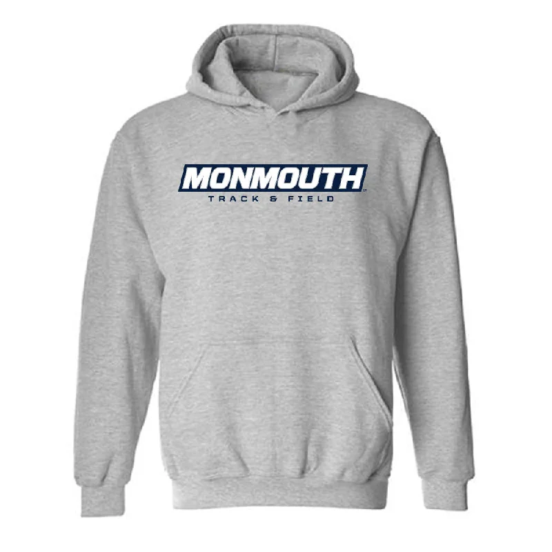 Monmouth - NCAA Women's Track & Field : Claire Denman - Classic Shersey Hooded Sweatshirt Hoodie with Magnetic Closure Innovative Modern Monmouth - NCAA Women's Track & Field : Claire Denman - Classic Shersey Hooded Sweatshirt Hoodie with Magnetic Closure Innovative Modern