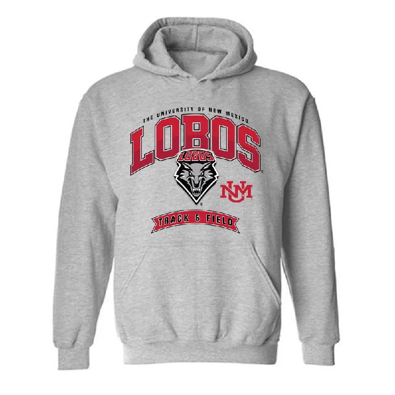 New Mexico - NCAA Women's Track & Field : Laylah Lawson - Classic Fashion Shersey Hooded Sweatshirt Hoodie Jacket Zipper Layering New Mexico - NCAA Women's Track & Field : Laylah Lawson - Classic Fashion Shersey Hooded Sweatshirt Hoodie Jacket Zipper Layering