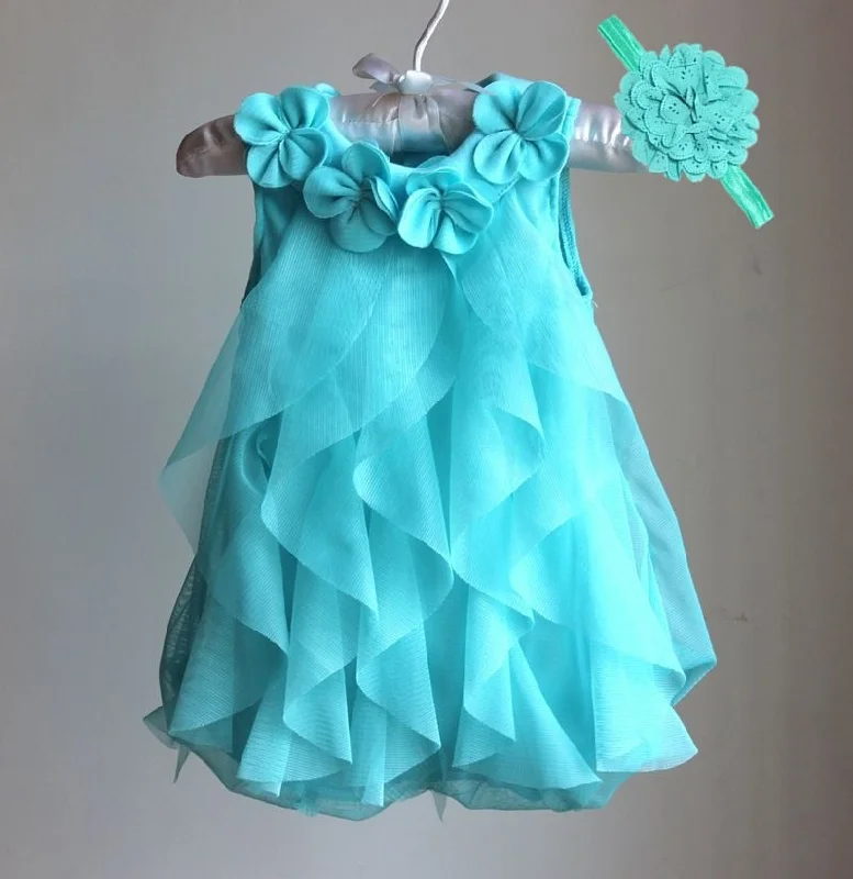 Baby Girl Party Dresses Tunics Vintage classic