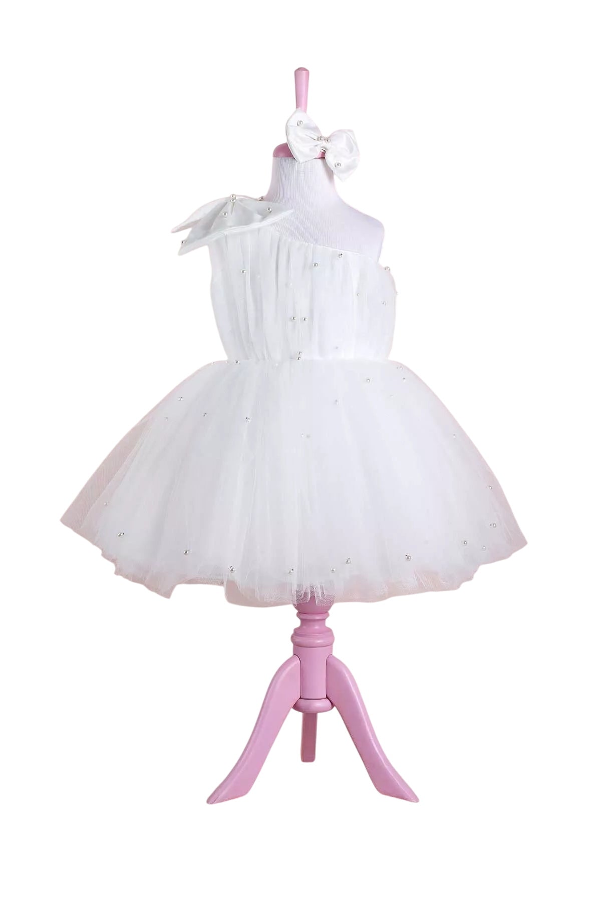 Cindy White Party Dress Tunics Handmade artisanal