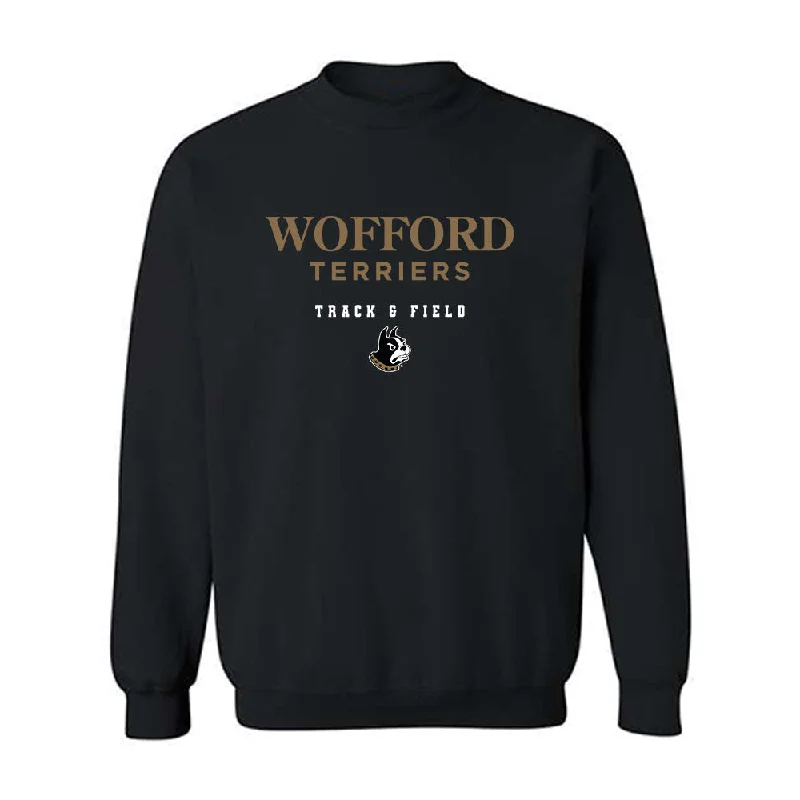 Wofford - NCAA Women's Track & Field : Lilly-Frances Buffington - Classic Shersey Crewneck Sweatshirt Hoodie with Front Slit Layering Stylish Wofford - NCAA Women's Track & Field : Lilly-Frances Buffington - Classic Shersey Crewneck Sweatshirt Hoodie with Front Slit Layering Stylish