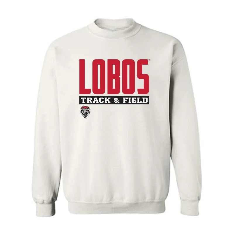 New Mexico - NCAA Women's Track & Field : Laylah Lawson - Classic Fashion Shersey Crewneck Sweatshirt Hoodie with Pocket Utility Practical New Mexico - NCAA Women's Track & Field : Laylah Lawson - Classic Fashion Shersey Crewneck Sweatshirt Hoodie with Pocket Utility Practical