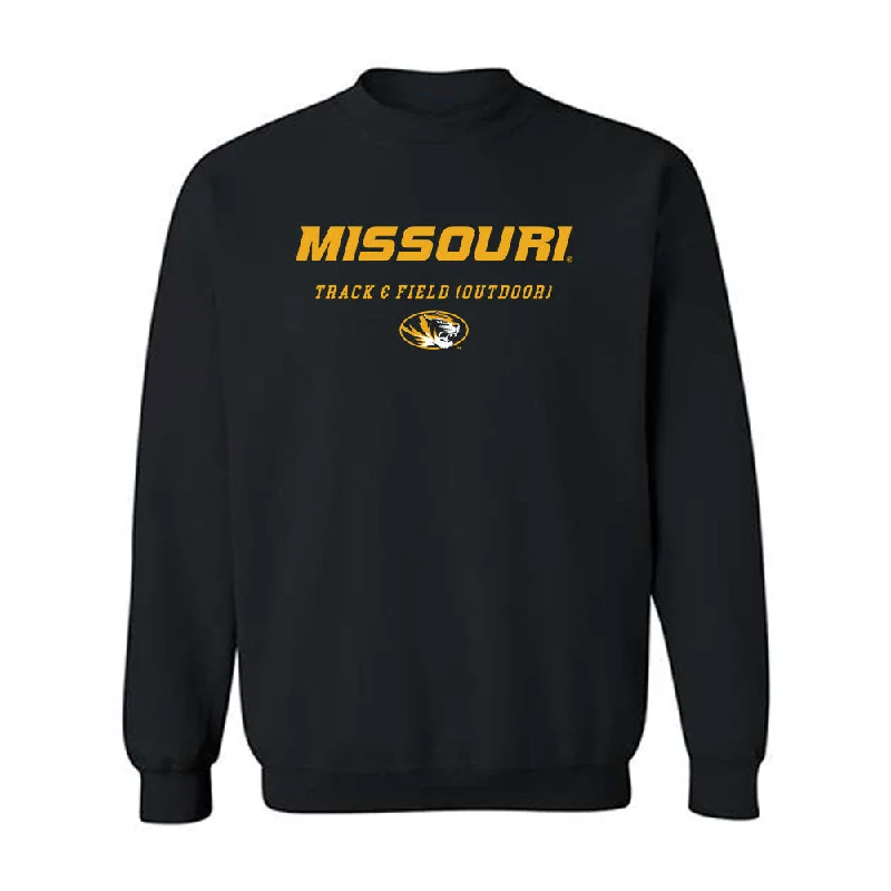 Missouri - NCAA Women's Track & Field : Alicia Burnett - Classic Shersey Crewneck Sweatshirt Hoodie with Pastel Soft Subtle Missouri - NCAA Women's Track & Field : Alicia Burnett - Classic Shersey Crewneck Sweatshirt Hoodie with Pastel Soft Subtle