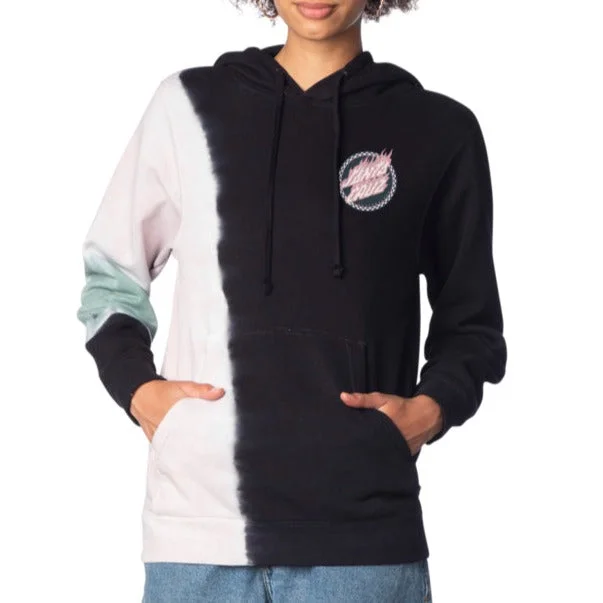 Check Ringed Flamed Dot Hoodie Hoodie with Fur Luxurious Winter