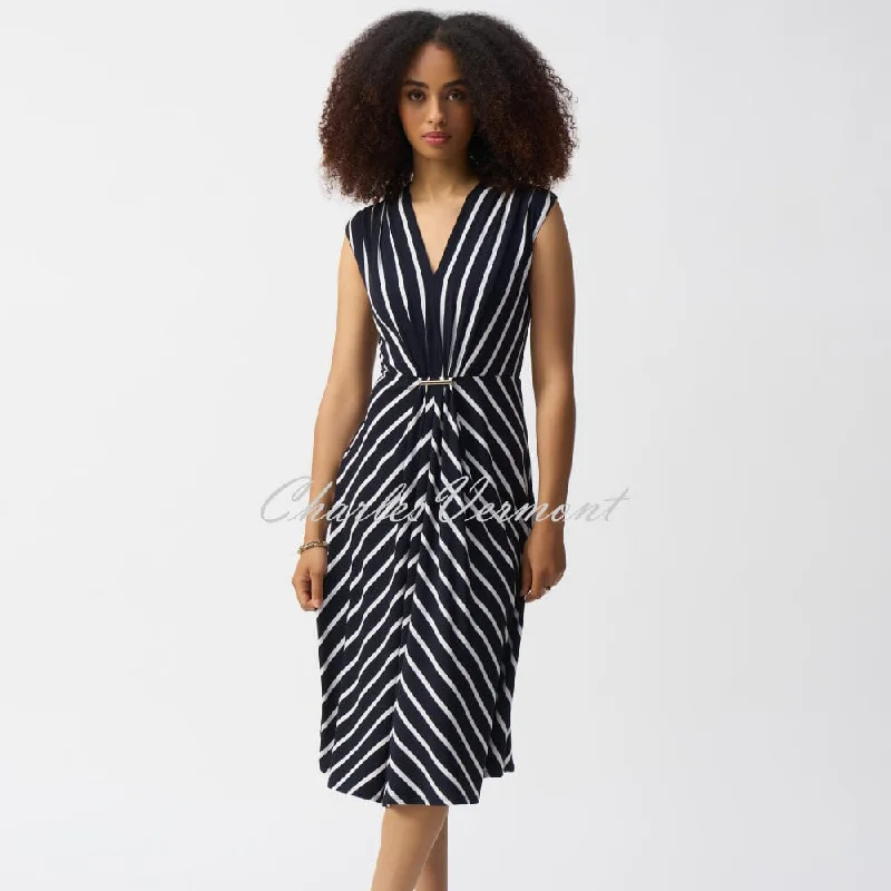 Joseph Ribkoff Striped Dress - Style 251295 Tunics Print Colorful