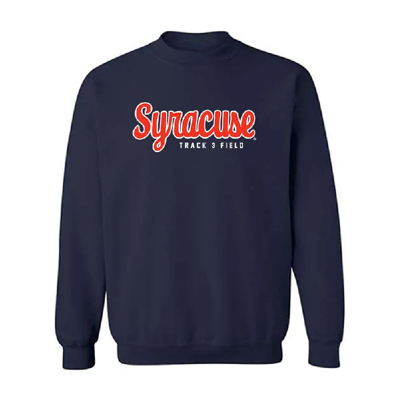Syracuse - NCAA Women's Track & Field : Blake Parker - Classic Shersey Crewneck Sweatshirt Hoodie with Elastic Waist Stretchable Comfortable Syracuse - NCAA Women's Track & Field : Blake Parker - Classic Shersey Crewneck Sweatshirt Hoodie with Elastic Waist Stretchable Comfortable
