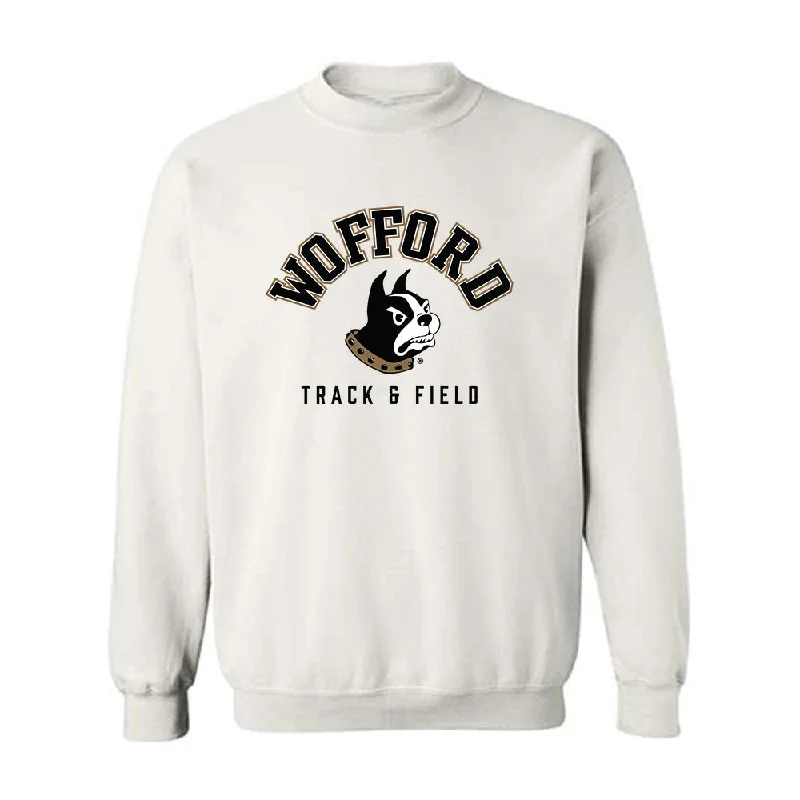 Wofford - NCAA Women's Track & Field : Lilly-Frances Buffington - Classic Shersey Crewneck Sweatshirt Hoodie with Hem Detail Decorative Unique Wofford - NCAA Women's Track & Field : Lilly-Frances Buffington - Classic Shersey Crewneck Sweatshirt Hoodie with Hem Detail Decorative Unique