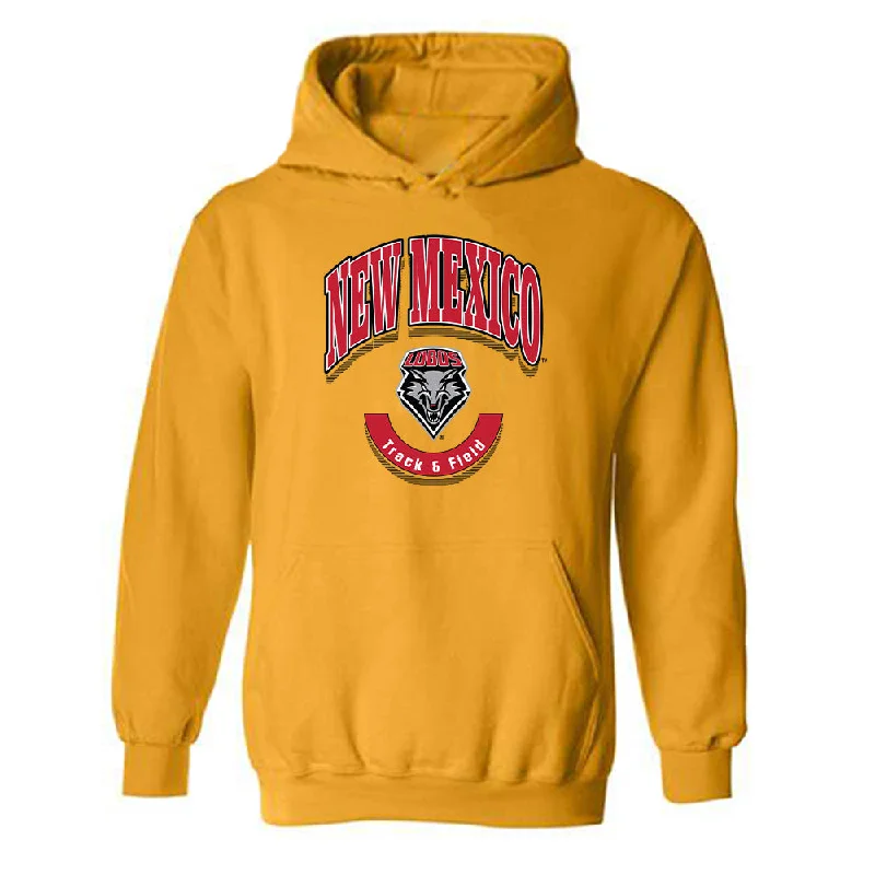 New Mexico - NCAA Women's Track & Field : Laylah Lawson - Classic Fashion Shersey Hooded Sweatshirt Hoodie with Hem Lace Feminine Delicate New Mexico - NCAA Women's Track & Field : Laylah Lawson - Classic Fashion Shersey Hooded Sweatshirt Hoodie with Hem Lace Feminine Delicate