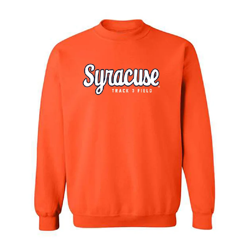 Syracuse - NCAA Women's Track & Field : Blake Parker - Classic Shersey Crewneck Sweatshirt Hoodie with Turtle Neck Cozy Winter Syracuse - NCAA Women's Track & Field : Blake Parker - Classic Shersey Crewneck Sweatshirt Hoodie with Turtle Neck Cozy Winter