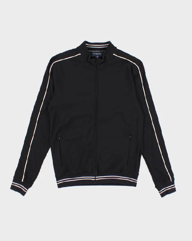 Vintage Women's Burberry Golf Track Jacket - S Welt Pockets Slit Pockets Flap Pockets Vintage Women's Burberry Golf Track Jacket - S Welt Pockets Slit Pockets Flap Pockets